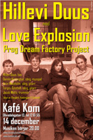 Hillevi Duus med Love Explosion Prog Dream Factory Project